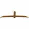 Ekena Millwork Bellingham Rough Sawn Timber Gable Bracket, Western Red Cedar, 96"W x 28"H x 2"D x 6"F, 7/12 Pitch GBW096X28X0206BEL00RWR - alternate 5